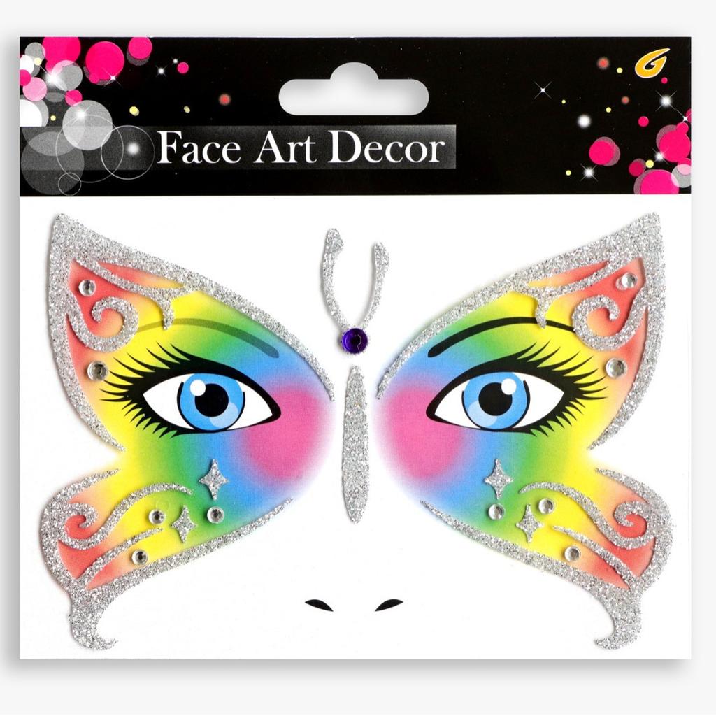 Carnival Festival Party Face Stickers Valentine's Day Face Stickers Makeup Stickers Children's Decorative Stickers
