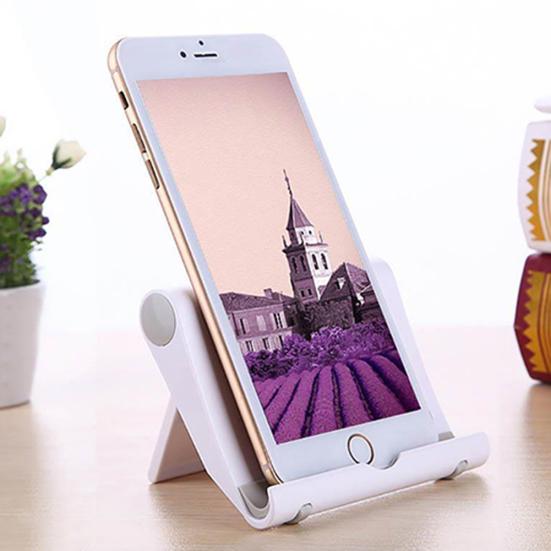 Universal Foldable Cell Phone Desk Stand Holder Anti-Slip Mount for Phone Tablet