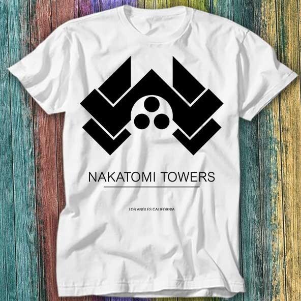 Nakatomi Towers Plaza Cult Action Movie Christmas Party T Shirt Top Tee 379