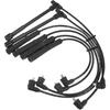 Motoforti Car Spark Plug Coil Wires Ignition Coil Harness Cable 7mm Fit for Nissan Frontier 1998-2000 Xterra 2000 3.3L No.224500W025/224404S125 -