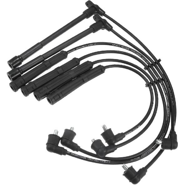 

Motoforti Car Spark Plug Coil Wires Ignition Coil Harness Cable 7mm Fit for Nissan Frontier 1998-2000 Xterra 2000 3.3L No.224500W025/224404S125 -