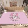 E-Esther Bunny Cartoon Entrance Door Mat Nordic Style Home Doormat Bathroom-Toilet Mats Bedroom Hotel Decor Mat