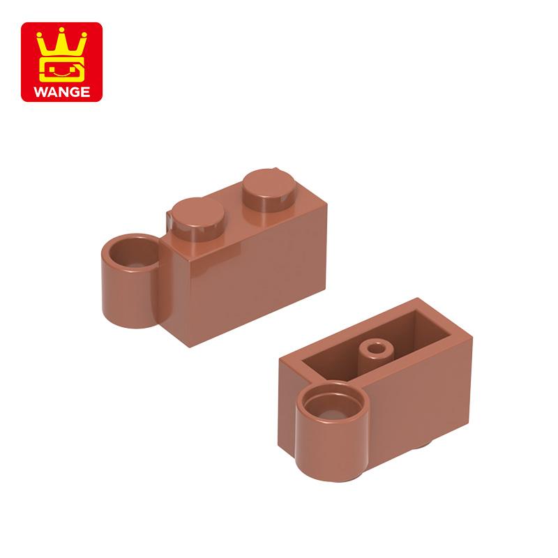 Non-Toxic 122Pcs/Lot 3831 Hinge 1X2 Lower Part Building Blocks Moc Technical Accessories Compatible With Brick Children Toys Gift Box