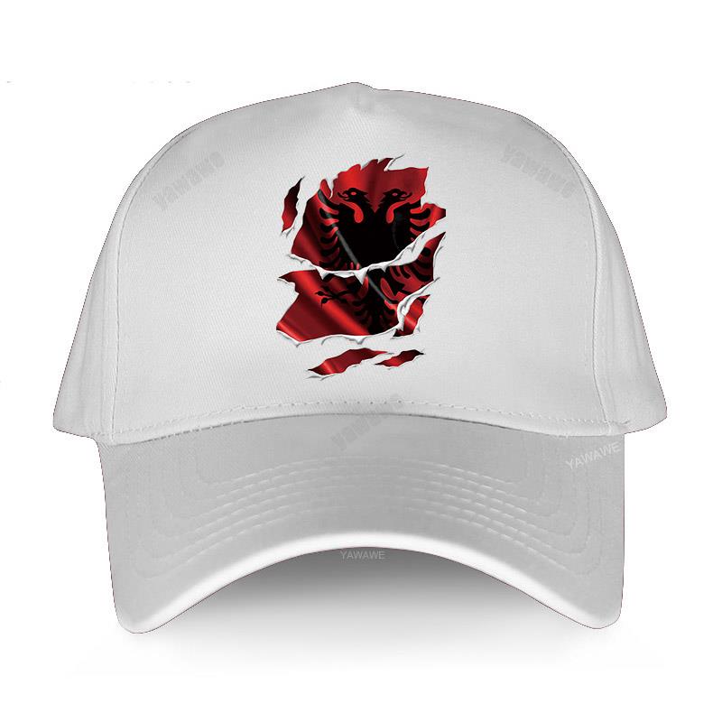 Baseball Cap Summer Solid Sunhat Fashion Adjustable ALBANIEN Albania Balkan Kosova Dad Hat Cotton Outdoor Yawawe Caps