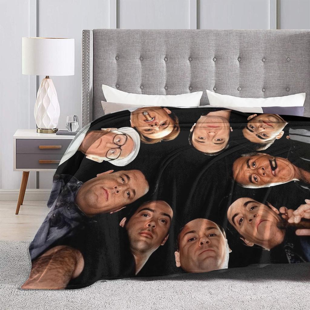 Mafias Group Sopranos Tv Show Blanket Coral Fleece Plush Breathable Ultra-Soft Throw Blanket for Sofa Car Plush Thin Quilt