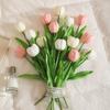 5/10Pcs Tulip Artificial Flowers Bouquet 33cm Fake Flowers for Home Room Decor Garden Wedding Decoration Vase Flower Arrangement