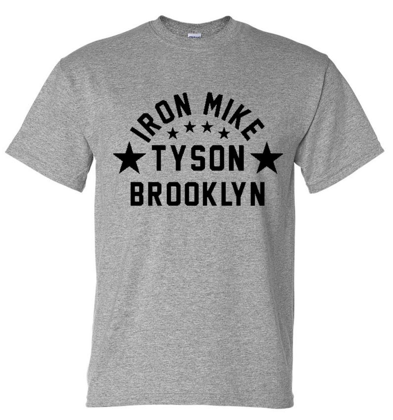 Iron Mike Tyson Brooklyn Boxlegende Fitnessstudio Training T-Shirt. Sommer Baumwolle O-Ausschnitt Kurzarm Herren T-Shirt Neu S-3XL