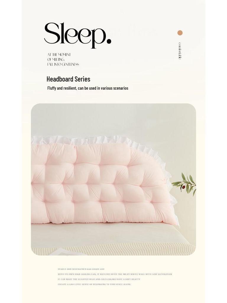 Soft Headboard Cushion: Anti-collision Dormitory Backrest & Princess Tatami Sofa