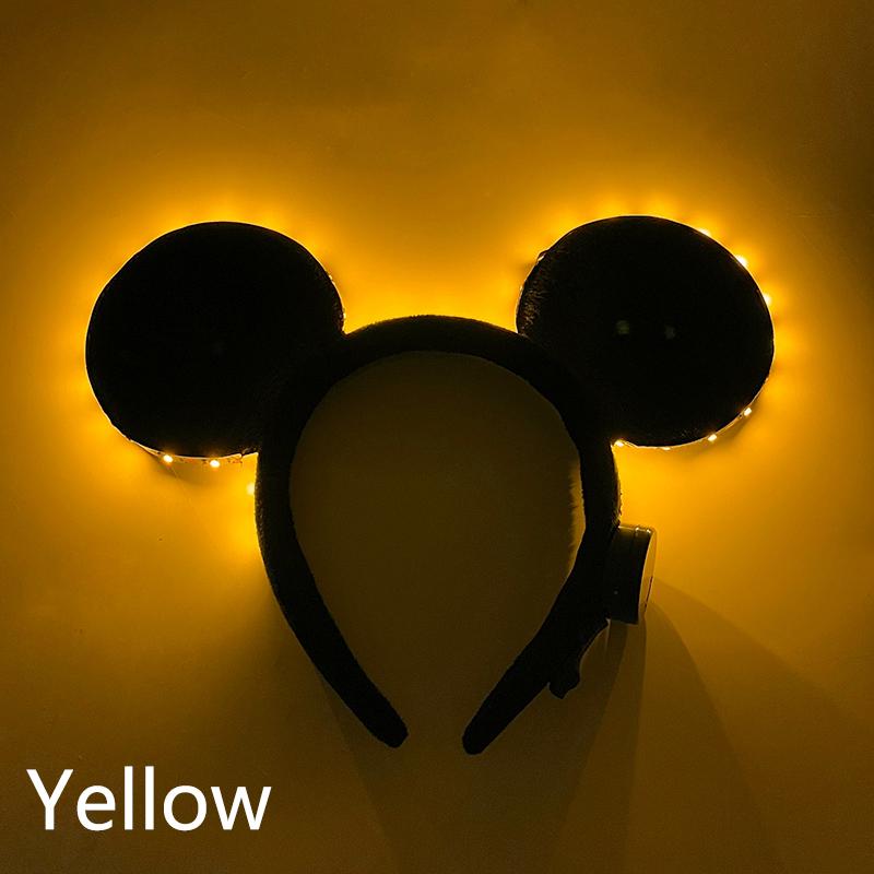 Luminous Cat Ears Headband LED Hair Band Kawaii Hair Accessories for Women Glowing Headband Birthday Christmas Party Supplies