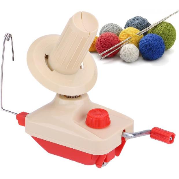 ZJchao Yarn Ball Winder and Swift, Hand Operated Knitting Swift, Metal Yarn/Wool/String/Fiber, Convenient Winder for Ball Combo with Easy