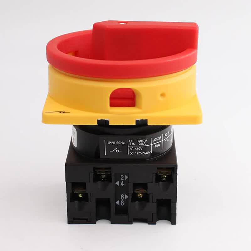 20A Rotary Isolation Cam Switch
