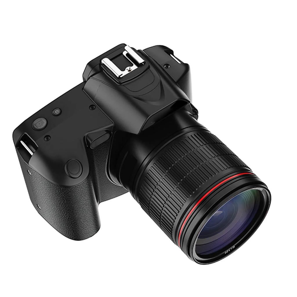 4K Digital Camera WiFi Digital Video Camera 64MP Dual Lens 3 Inch IPS Screen 16X Anti-Shake Zoom Night Vision Built-in Battery