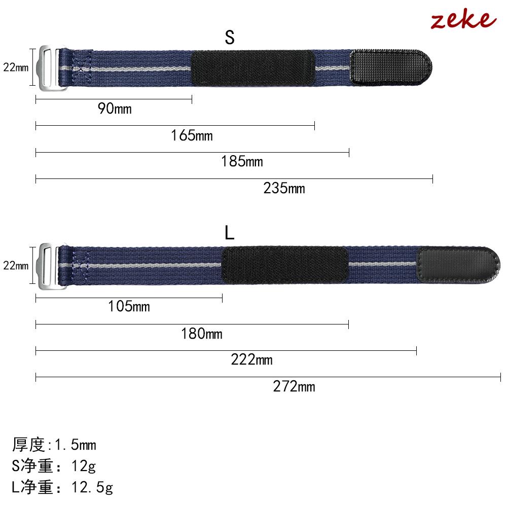 Nylon Strap 20mm 22mm for Seiko for Tudor Hook and Loop Fastener Watch Band Men Military Waterproof Wrist Bracelet for Omega