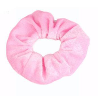 Women Solid Color Elastic Hair Bands Tie Rope for Hairdressing