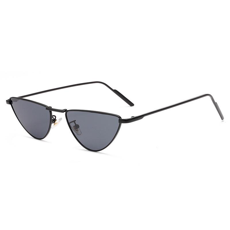Trendy Women's Retro Round Frame Anti-UV Sunglasses