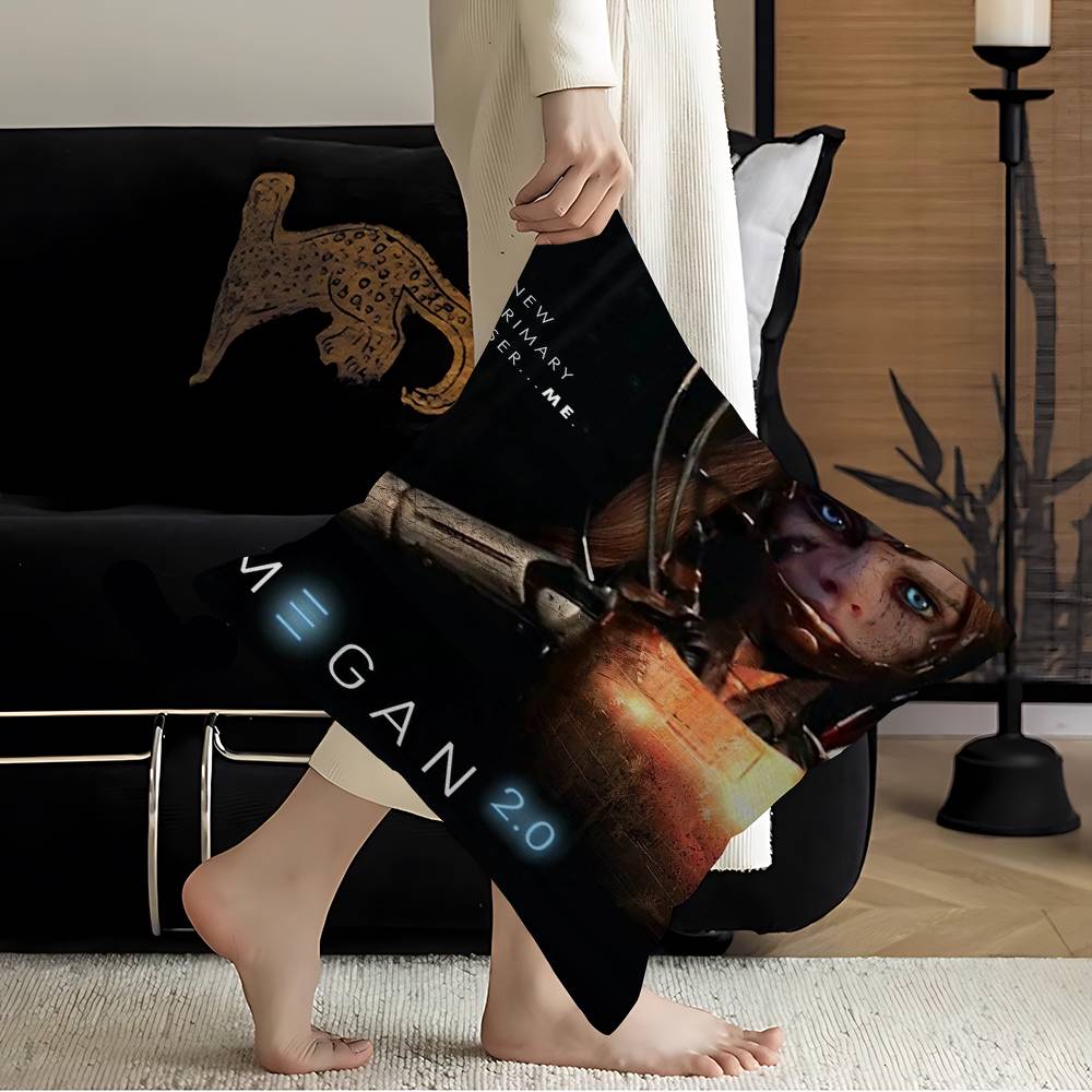 Movie MEGAN Pillow Cover Sofa Cushion Cover Home Room Decoration Children Gift