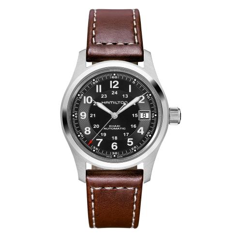 Hamilton Khaki Field Automatic Men's Watch H70455533 (Officially Imported) with Official Warranty