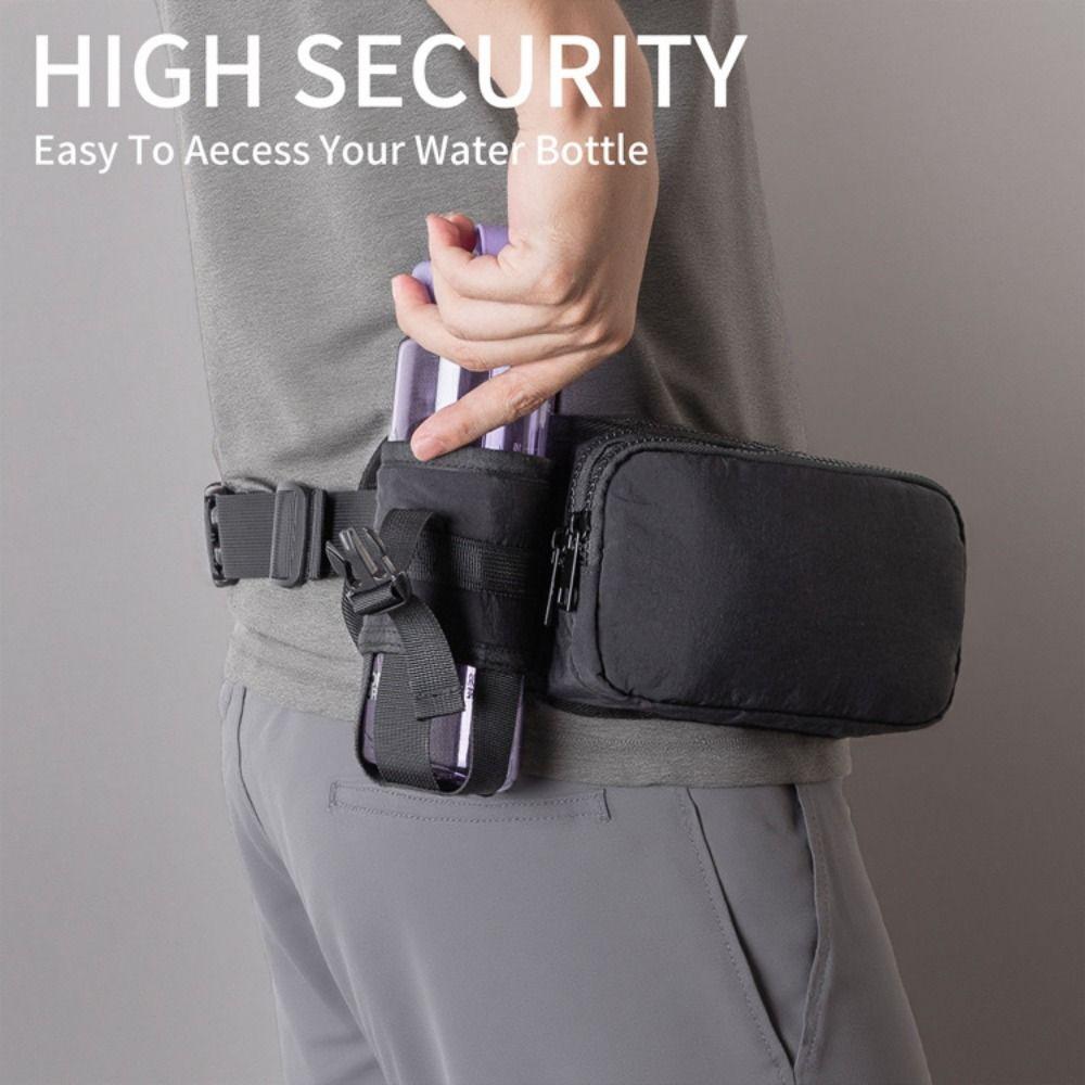 Nylon Waist Bag Elastic Jogging Gym Bags Multifunctional Sports Bag Sports Activities
