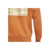 Nike Logo Print Crew Neck Sweatshirt Men Tops Orange DO2972-213