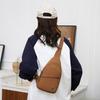 Crossbody Bag Women's Chest Bag Lightweight Water-Repellent Nylon Bag Outdoor Shoulder Bag