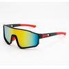 Outdoor Sports Cycling Sunglasses with Full Frame Integrated Lenses and Colorful Coated Sunglasses