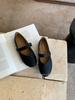 Soft-soled French Retro Fashion Versatile Mary Jane Shoes 2025 New Shallow Mouth Versatile Skirt Flat-soled Single Shoes Tide