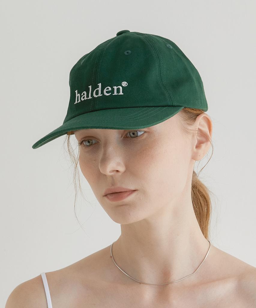 Hallen Halden Trademark Logo Ball Cap (C001_Deep Green)