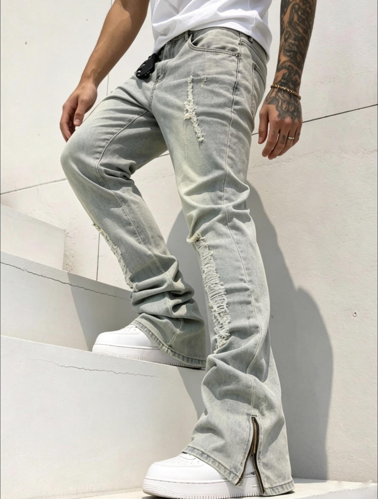 European and American loose pants straight