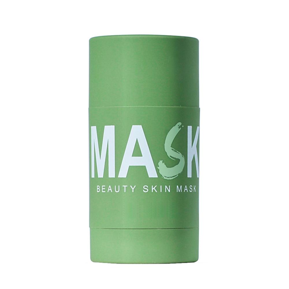 Green Tea Matcha Clay Mask Deep Cleansing Skin Care Mud Mask Blackhead Acne Treatment Oil Control Balancing Mask
