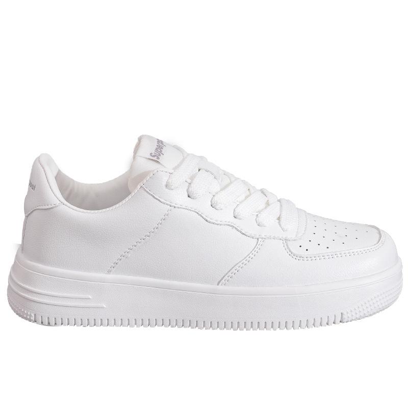 Little white shoes women's 2025 spring and autumn new Korean version student versatile muffin thick sole heightening fashion Internet celebrity c