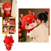 Dragon Year Good Luck Plush Doll Soft And Huggable Red Multiple Sizes