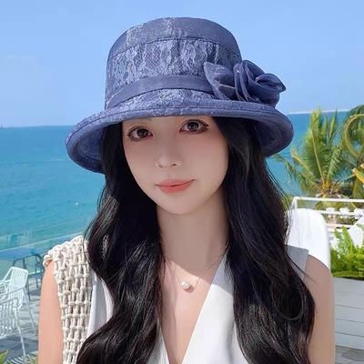 Hut Damen Sonnenschutz Dünn Atmungsaktiv Schatten Beckenhut Frühling Sommer Alte Dame Sonnenhut