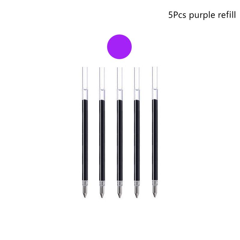 6 in 1 Multifunctional Pen 0.7 mm Ballpoint Pen 5 Colors and 0.5 mm Mechanical Pencil in One Pen for School Office Supplies