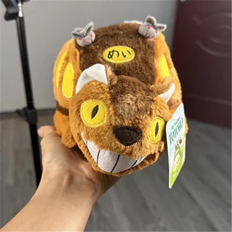 Cartoon Animation Bus My Neighbor Totoro Doll Soft Plush Animal Toys Stuffed Totoro Bus Kids Xmas Birthday Gift Anime Plush Toys