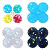 Holographic Light and Shadow Silicone Mold Flower Decorative Coaster Molds Crystal Epoxy Resin Mold DIY Jewelry Making