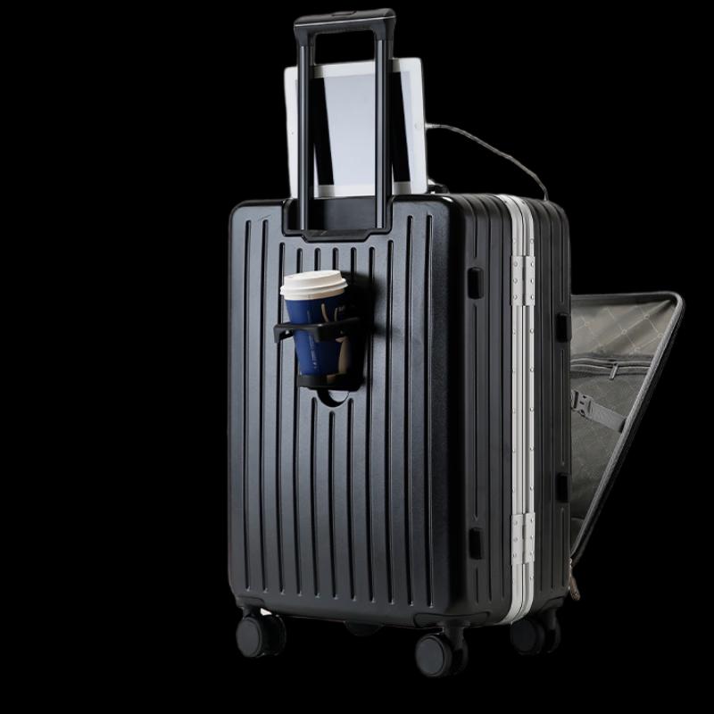 Yuzhan YV606 Front-Opening Aluminum Frame Business Travel Luggage 20 inch