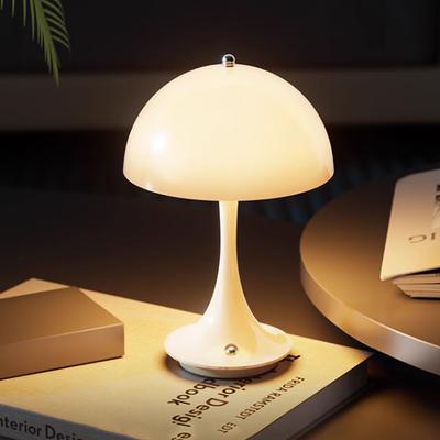 LED stolové lampy v tvare húb 3 farby stmievateľné nabíjateľné moderné LED nočné svetlo na nočný stolík dekoratívne osvetlenie do izby jedálenského stola