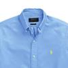 Polo Ralph Lauren Solid Color Logo Embroidered Long Sleeve Shirt Men Shirts Blue 710798540-018