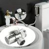 Switch Faucet Adapter Kitchen Sink Splitter Diverter Valve Water Tap Connector for Toilet Bidet Shower 1PC