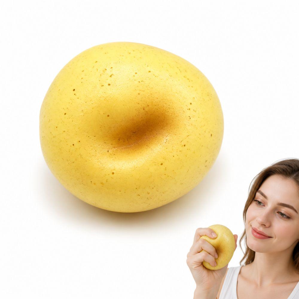 Handmade Realistic Potato Squeezable Toy Slow Rising Pinch Le Toy Slow Rebound Toy Office Toys