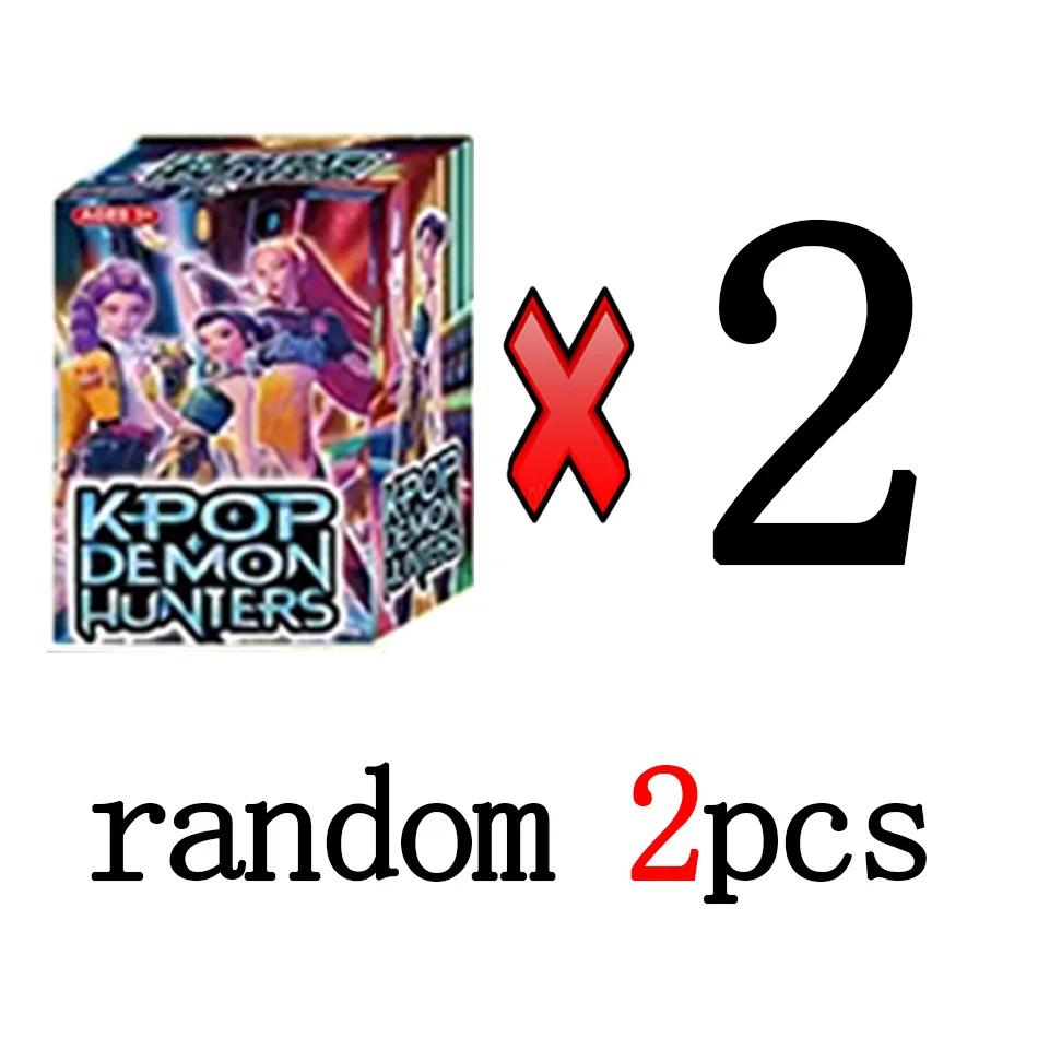 Kpop Demon Hunters Anime Figure Toys Cute PVC Blind box Joints Action Figure Model Dolls Kids Birthday Decoration Toy Gifts