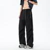 Wassup Sohot Męskie Retro Amerykańskie Spodnie Cargo Parachute Casual