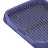 Detachable Dog Potty Tray with Mesh Grids And Pee Pad Holder for Indoor Use