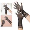 Fishnet Gloves Nightclub Dancing Gloves Christmas Party Supply Half Finger Stretchy Gloves for Concert Operas