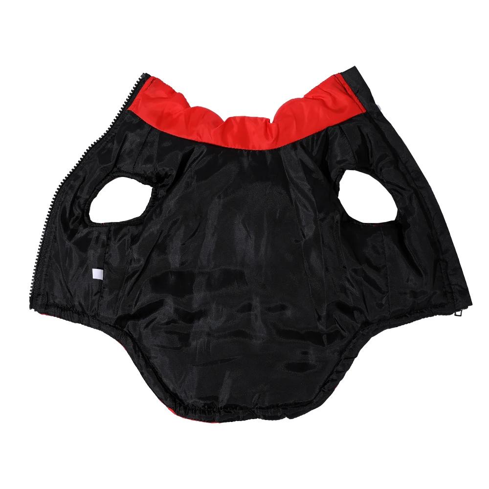 Dog Jacket With Harness Pocket Winter Warm Waterproof Windproof Puppy Clothes Pet Dog Coat Vest For Small Medium Pug Cat Outfits