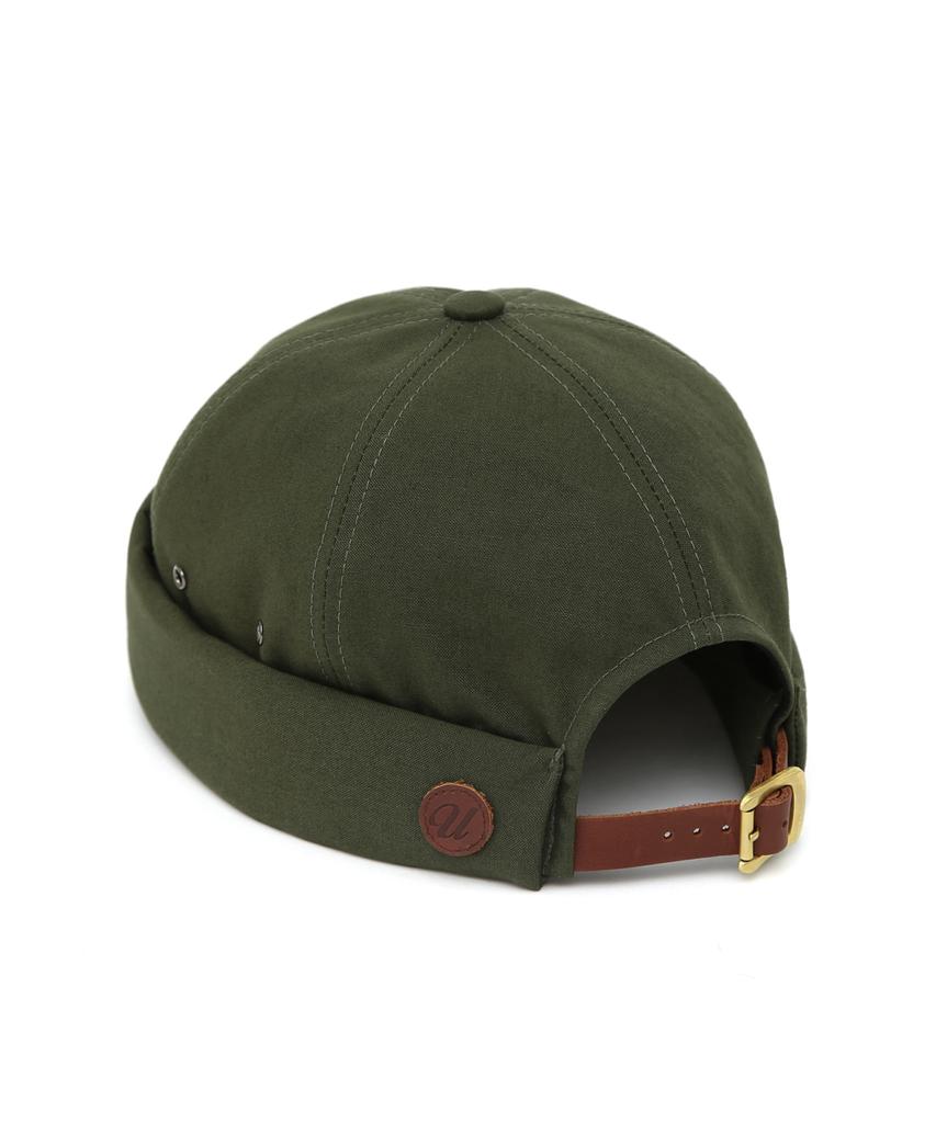 Eondeokeonteulol Vintage Cotton Brimless Cap Mold Cap / Vntg / Olive