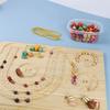 A95D-Board Perfect Tool For Jewelry Making And Beading Projects Bracelet Necklaces Design Beading Mats Trays Durable ,35 X 28.5