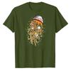 Ramen Jellyfish Shirt Kawaii Tee Funny Jellyfish Noodle T-shirts Funny Foodie Ocean Tee Japanese Noodles High Quality Cotton Top