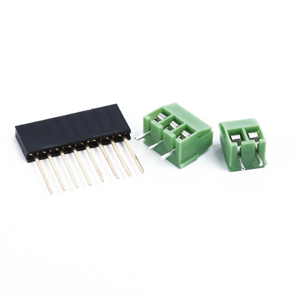 For MEGA2560 R3 Compatible Prototype Shield Board Kit with Screw Terminal Blocks and Female Header Sockets for Arduino
