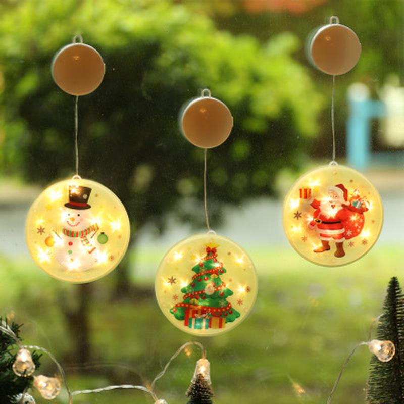 Christmas LED Lights Home Decoration Holiday Window Decor Lights Battery Power Christmas Decor